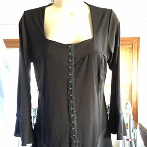 Sexy corset look top